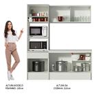 Cozinha Compacta Madesa Diamante Pop Com Armário, Balcão E Ta