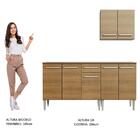 Cozinha Compacta Madesa Emilly Free Com Armário E Balcão