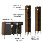 Cozinha Compacta Madesa Emilly Front Com Balcão E Paneleiro -