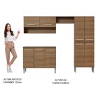 Cozinha Compacta Madesa Emilly Pop Com Armário E Balcão