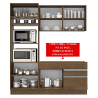 Cozinha Compacta Madesa Glamy Helen 6 Portas 2 Gavetas (sem T