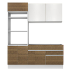 Cozinha Compacta Madesa Glamy Lívia 6 Portas 2 Gavetas (sem T