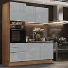 Cozinha Compacta Madesa Lux Com Armário E Balcão 5 Portas 3 G