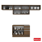 Cozinha Compacta Madesa Marina Com Armário E Balcão (sem Tamp