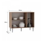 Cozinha Compacta Madri 9 Pt 1 Gv Teka E Branca