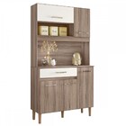 Cozinha Compacta Magazin 5 Portas 1 Gaveta Carvalho Nature/of