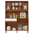 Cozinha Compacta Magazin 7 Portas 1 Gaveta Avelã/off White Cr