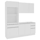 Cozinha Compacta Mali 3 Peças Armário Balcão E Torre Quente B