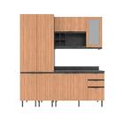 Cozinha Compacta Margarida 8 Portas E 3 Gavetas Com Divisor D