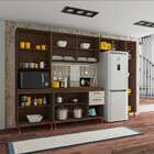 Cozinha Compacta Marília 12 Pt 2 Gv Noce E Off White