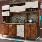 Cozinha Compacta Marilia 8 Portas 2 Gavetas Novo Tempo