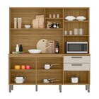 Cozinha Compacta Mega Com Tampo Para Cozinha Freijó/soft