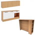 Cozinha Compacta Melissa 190cm Com 3 Peças - Telasul