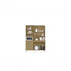 Cozinha Compacta Mila 5 Portas 3 Gavetas Atacama/off White