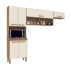 Cozinha Compacta Modena Armário Paneleiro Nicho Microondas 6