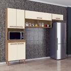 Cozinha Compacta Modena Armário Paneleiro Nicho Microondas 6