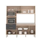Cozinha Compacta Moderna Completa Com 8 Portas E 2 Gavetas