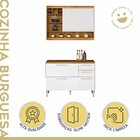 Cozinha Compacta Modulada 2 Peças Burguesa Premium 100% Mdf A