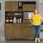 Cozinha Compacta Monte Rey 7 Pt 2 Gv Ipê