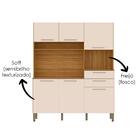 Cozinha Compacta Montesa 6 Portas 2 Gavetas Freijó/soft - Kit