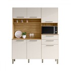 Cozinha Compacta Montesa 6 Portas 2 Gavetas Freijó/soft - Kit