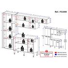 Cozinha Compacta Multimóveis Pequim Sun Fg3000 Com Armário E