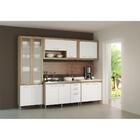 Cozinha Compacta Multimóveis Toscana Balcão Para Piá E Panele