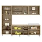 Cozinha Compacta Multimóveis Toscana Balcão Para Piá E Panele