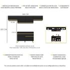 Cozinha Compacta Multimóveis Veneza Gb Fg3697 Com Armário E B