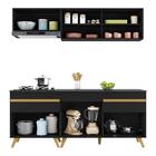 Cozinha Compacta Multimóveis Veneza Gb Fg3707 Com Armário E B