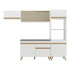 Cozinha Compacta Multimóveis Veneza Gw Fg3691 Com Armário E B
