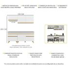 Cozinha Compacta Multimóveis Veneza Gw Fg3705 Com Armário E B