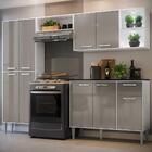 Cozinha Compacta Multimóveis Xangai Fg3414 Com 2 Leds Armário