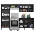 Cozinha Compacta Multimóveis Xangai Fg3415 Com 3 Leds Armário