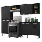 Cozinha Compacta Multimóveis Xangai Fg3415 Com 3 Leds Armário