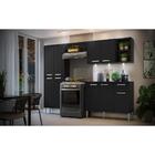 Cozinha Compacta Multimóveis Xangai Fg3415 Com 3 Leds Armário