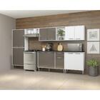 Cozinha Compacta Multimóveis Xangai Jazz Fg3281 Com Armário E