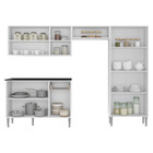 Cozinha Compacta Multimóveis Xangai Plus Fg2840 Com Armário E