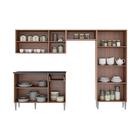 Cozinha Compacta Multimóveis Xangai Plus Fg2840 Madeirada/bra