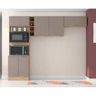 Cozinha Compacta Nassau Carvalho Branco