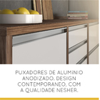 Cozinha compacta Nesher Baronesa 1 - Branco - Nesher