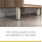 Cozinha compacta Nesher Baronesa 1 - Branco - Nesher