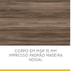 Cozinha compacta Nesher Baronesa 1 - Branco - Nesher