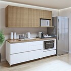 Cozinha Compacta Nuestra Cosas 4 Portas 5 Gavetas Ripado 100%