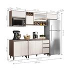 Cozinha Compacta Orleans 5 Peças Cappuccino Off-white
