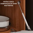 Cozinha Compacta Para Área Goumet Divina Cinamomo/branco