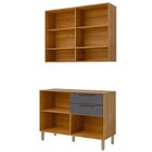 Cozinha Compacta Para Área Goumet Divina Inspirar E Transform