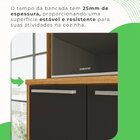 Cozinha Compacta Para Cooktop 5 Peças 12 Portas 2 Gavetas Par