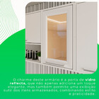 Cozinha Compacta Para Cooktop 5 Peças 12 Portas 2 Gavetas Par