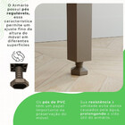 Cozinha Compacta Para Cooktop 6 Peças 12 Portas 2 Gavetas Par